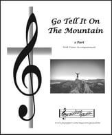 Go Tell It On The Mountain SAB choral sheet music cover